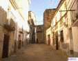 Calles típicas  en Cilleros, Sierra de Gata