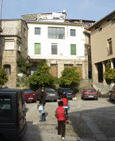 Casco antiguo de Gata, en Sierra de Gata, Cáceres, Extremadura 