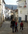 Cansados, por las cuestas de Gata, en Sierra de Gata, Cáceres, Extremadura