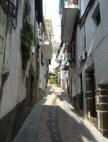 Callejuelas atractivas en Gata, en Sierra de Gata, Cáceres, Extremadura