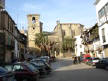 Plaza Mayor en Torre de D. Miguel, Sierra de Gata.