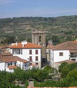 Vista general de Villamiel, en Sierra de Gata