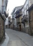 Calle Típica de Cadalso, en Cáceres, Extremadura, Sierra de Gata.