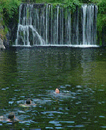 Piscina Natural de Descargamaría en Sierra de Gata